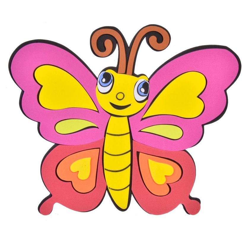 Стикер за стена пеперуда 20 см.