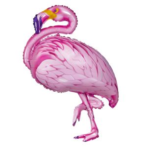 Парти балон - розово фламинго - 86 х 108 см.