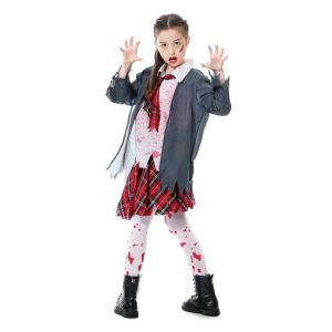 Карнавален костюм - зомби ученичка