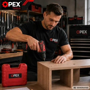 Безчетков акумулаторен винтоверт OPEX TOOLS 12 V, 28 Nm, 2 батерии 2 Ah и куфар
