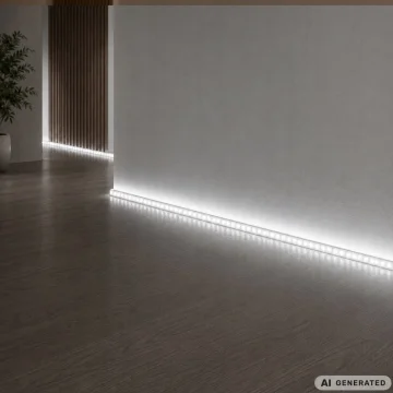 Самозалепваща LED лента 3 м, USB 5 V, студена бяла светлина и ключ