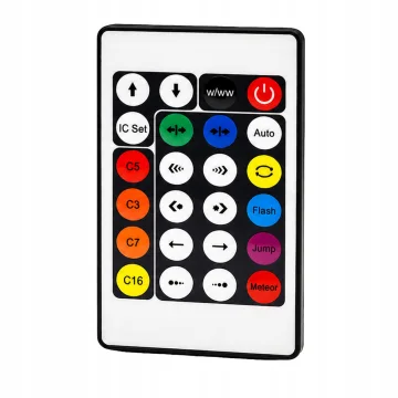Самозалепваща RGB IC LED лента 5 м, USB 5 V, Bluetooth и дистанционно
