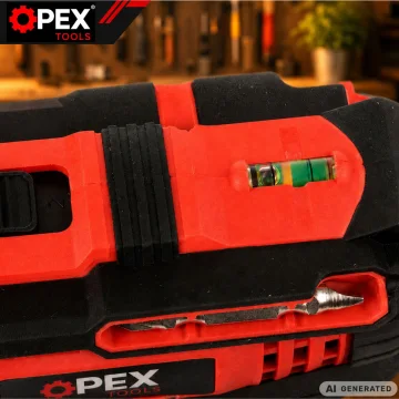 Ударен винтоверт OPEX TOOLS OPX28034, 21 V, 2 батерии 1,5 Ah и инструменти в куфар