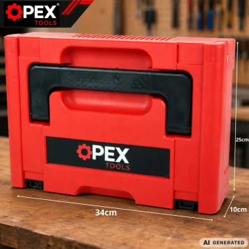 Безчетков винтоверт OPEX TOOLS OPX28037, 21 V, 50 Nm, 2 батерии 3 Ah и куфар