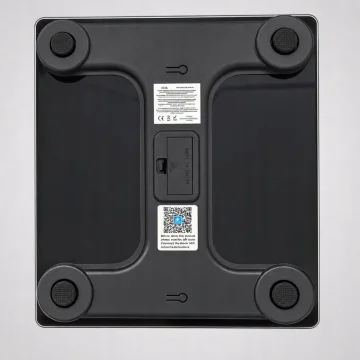 Смарт кантар с Bluetooth и приложение до 180 кг, черен