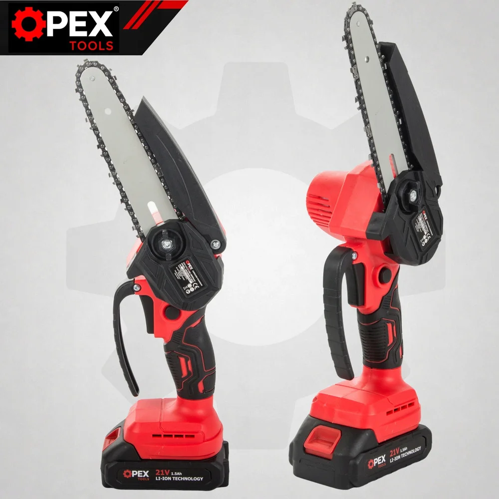 Акумулаторен градински комплект OPEX TOOLS 3 в 1, резачка 6″, ножица и телескопичен прът