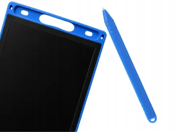 LCD таблет за рисуване и писане 12″ със стилус и заключване, син