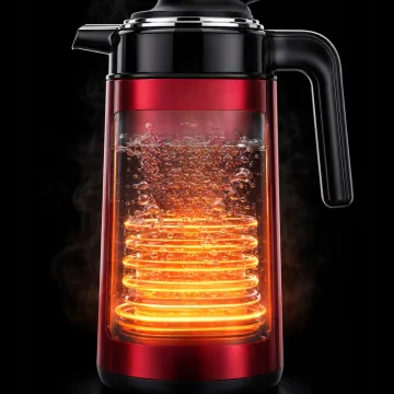 Електрическа кана 3,5 л, 1500 W, автоматично изключване, червена