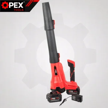 Акумулаторна духалка за листа OPEX TOOLS 21 V с 2 батерии по 5 Ah и 6 скорости