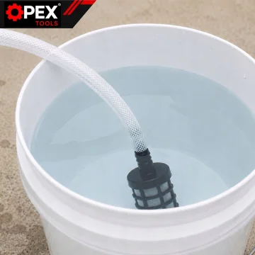Акумулаторна водоструйка OPEX TOOLS 21 V, 12 bar с 2 батерии по 3 Ah и куфар