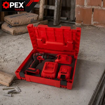 Безчетков ударен винтоверт OPEX TOOLS OPX28011, 21 V, 50 Nm, 2 × 3 Ah