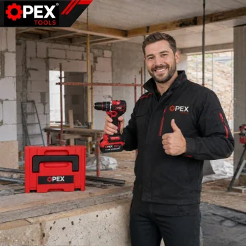 Безчетков ударен винтоверт OPEX TOOLS OPX28011, 21 V, 50 Nm, 2 × 3 Ah