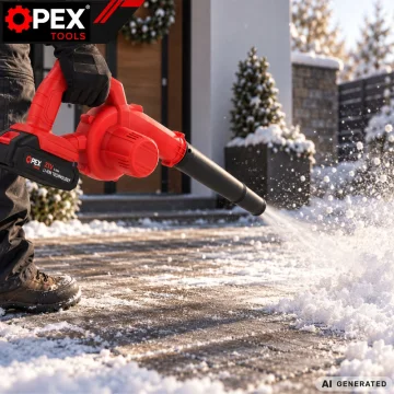 Акумулаторна духалка за листа OPEX TOOLS OPX28022, 150 W, 21 V, 2 батерии