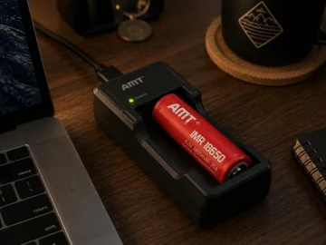 Акумулаторна батерия 18650 Li-ion, 3800 mAh, 4,2 V – 1 брой