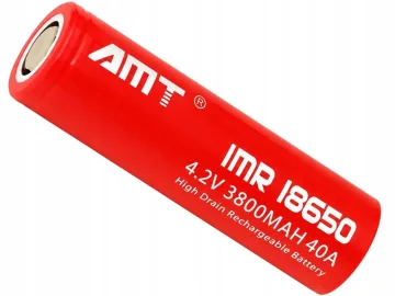 Акумулаторна батерия 18650 Li-ion, 3800 mAh, 4,2 V – 1 брой