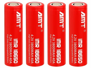 Акумулаторна батерия 18650 Li-ion, 3800 mAh, 4,2 V – 1 брой