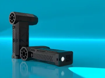 Акумулаторна духалка и мини прахосмукачка 2 в 1 за електроника – 180 W, USB-C