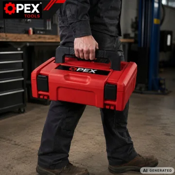 Акумулаторен ударен гайковерт OPEX TOOLS OPX28038, 700 Nm, 2 × 3 Ah