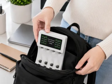 Зарядно за акумулаторни батерии AA/AAA с USB-C и 4 гнезда C704B3
