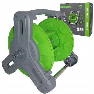 Макара за градински маркуч DIVODV 1/2″ до 30 м, със стенен монтаж