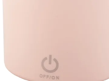 Саморазбъркваща термочаша с USB-C зареждане и каишка – розова