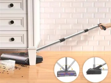 Акумулаторна електрическа метла с LED и контейнер 300 ml, 15 W