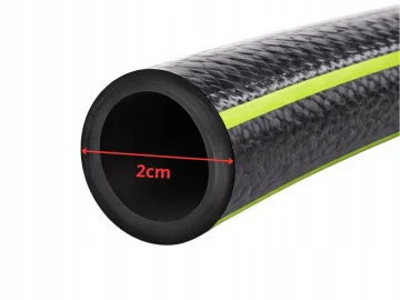 Градински маркуч DIVODV 20 м, 1/2″, от PVC и гума, без накрайници