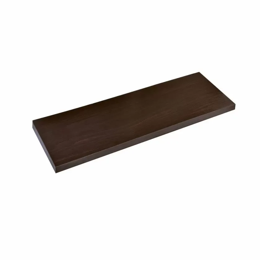 Рафт за стена - дървен - Wenge - 60 см.