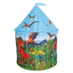 Палатка за детска стая - Динозаври - Със звук и светлина - 105 x 105 x 125 см.