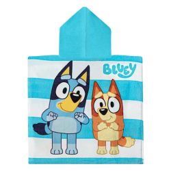 Детско плажно пончо Bluey - 60 x 120 см.