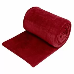 Кувертюра за диван - бордо - 220 х 230 см.