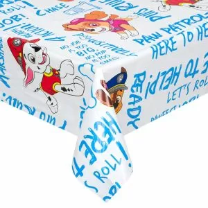 Парти мушама за маса - еднократна - PAW PATROL - 120 х 180 см.