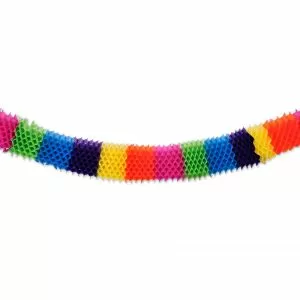 Парти гирлянд - Rainbow - хармоника - 3 м.