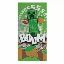 Детска памучна плажна кърпа Minecraft - 70 x 140 см.