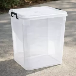 Кутия за съхранение с капак 30 литра - 35.5 x 34 x 39 см.