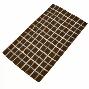 Кухненска кърпа - кафява - каре - 35 х 60 см.
