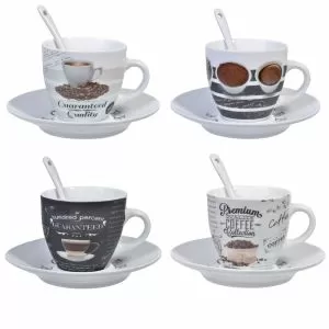 Сервиз за кафе - порцеланов - Espresso - 12 части