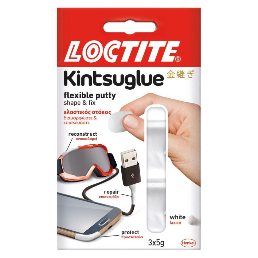Универсално лепило - Loctite Kintsuglue - бяло - 3 бр.