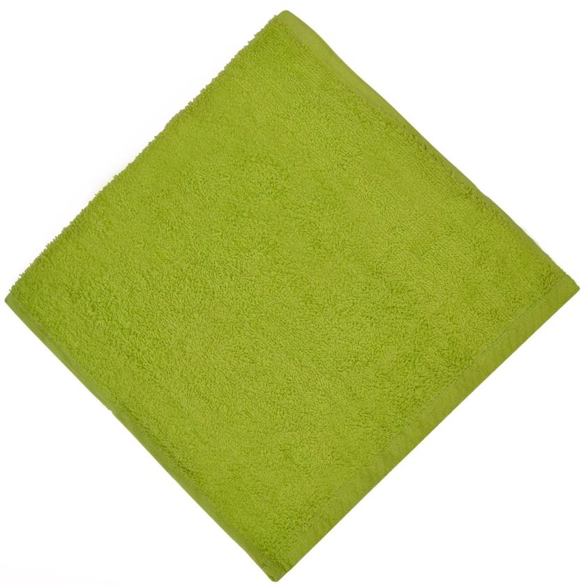 Хавлиена кърпа за ръце - зелена - 29 х 48 см.