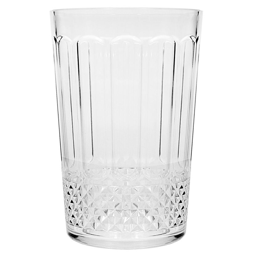 Чаша - пластмасова - прозрачна - 450 мл.