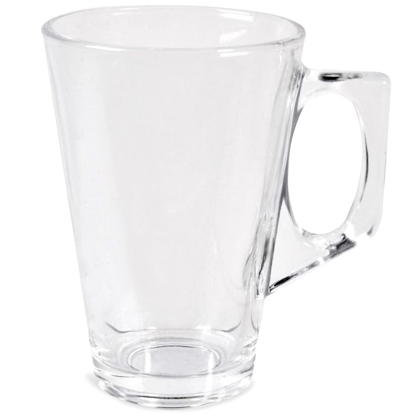 Стъклена чаша - прозрачна - 220 мл.