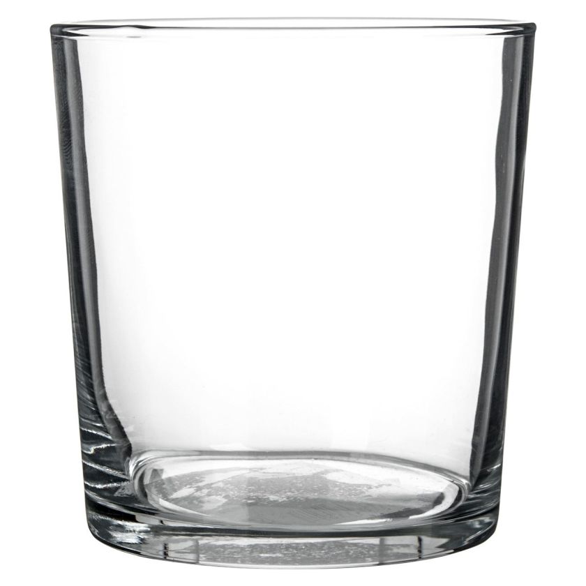 Чаша - стъклена - прозрачна - 380 мл.