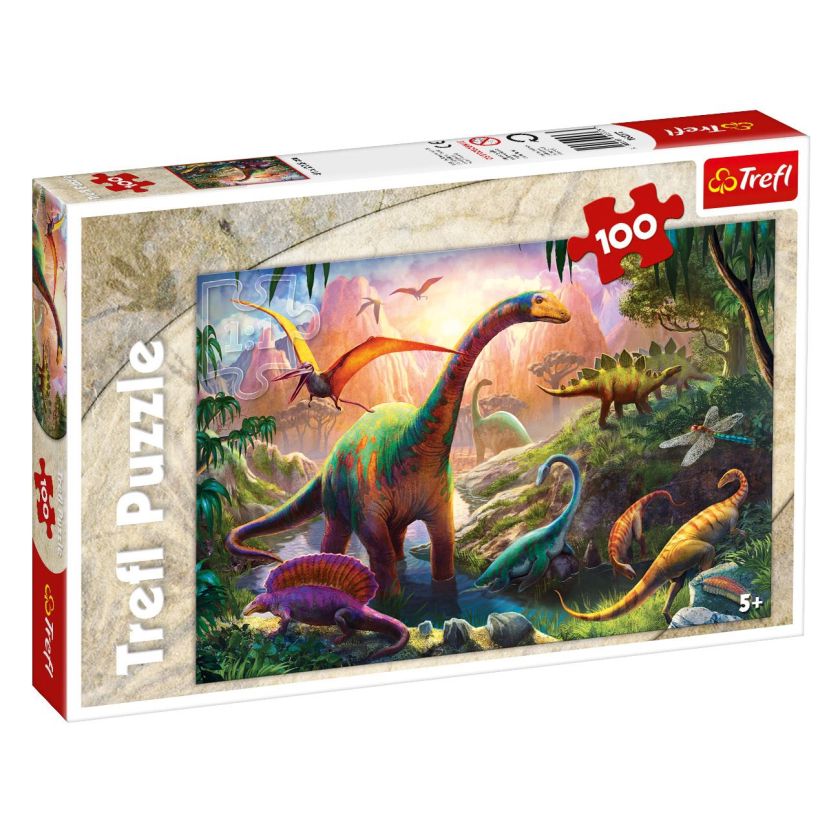 Детски пъзел - Динозаври - 100 части