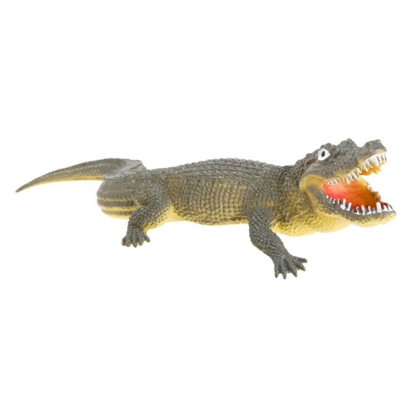 Фигура - крокодил - пластмасова - 33 см.