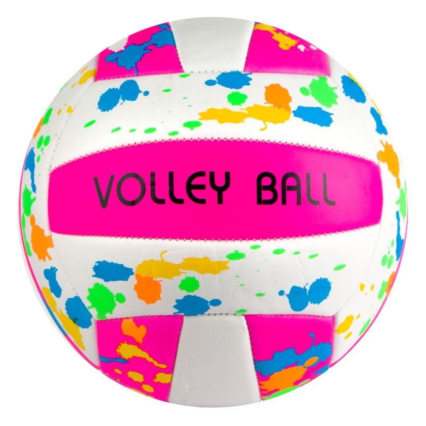Волейболна топка - цветна - 21.3 см.