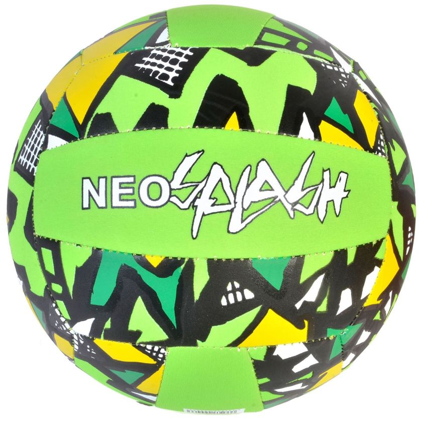 Неопренова топка за плажен волейбол - зелена - 55 см.