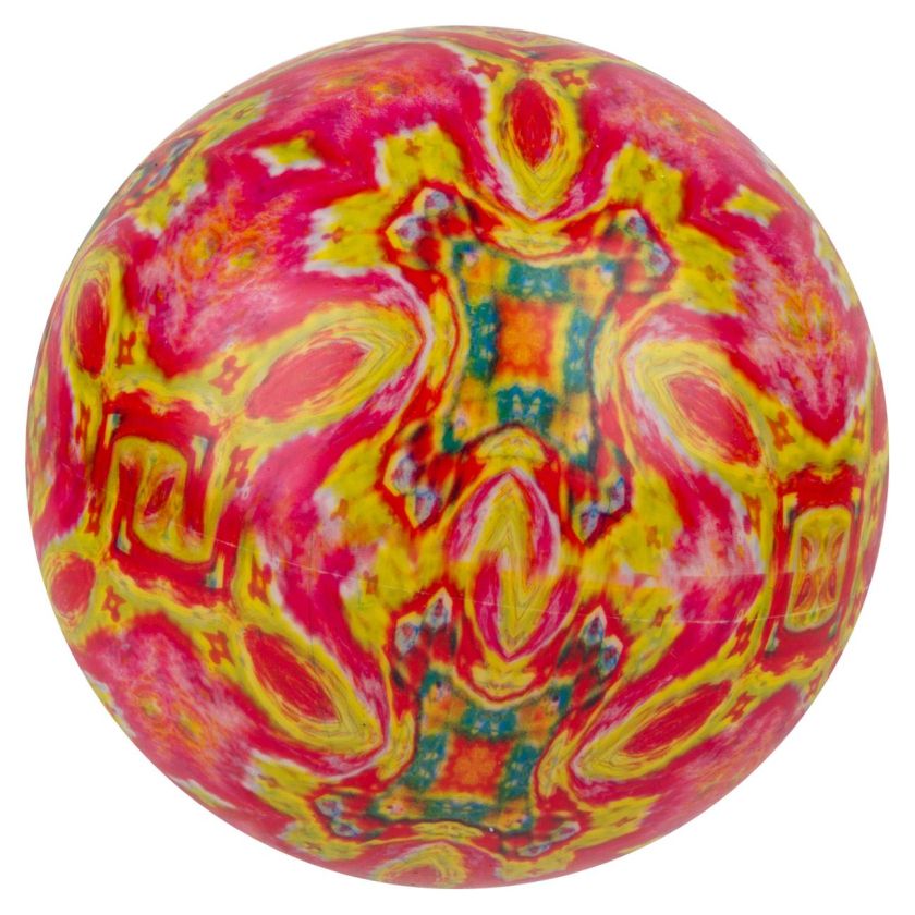 Плажна топка - цветни орнаменти - 23 см.