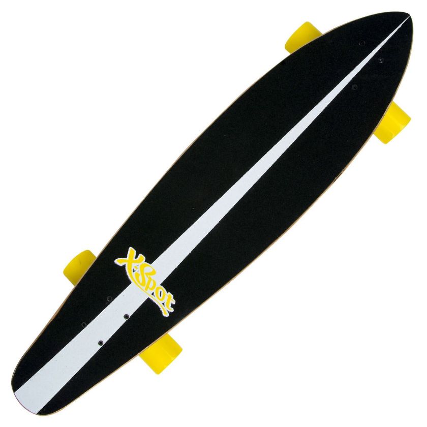 Спортен скейтборд - черно и жълто