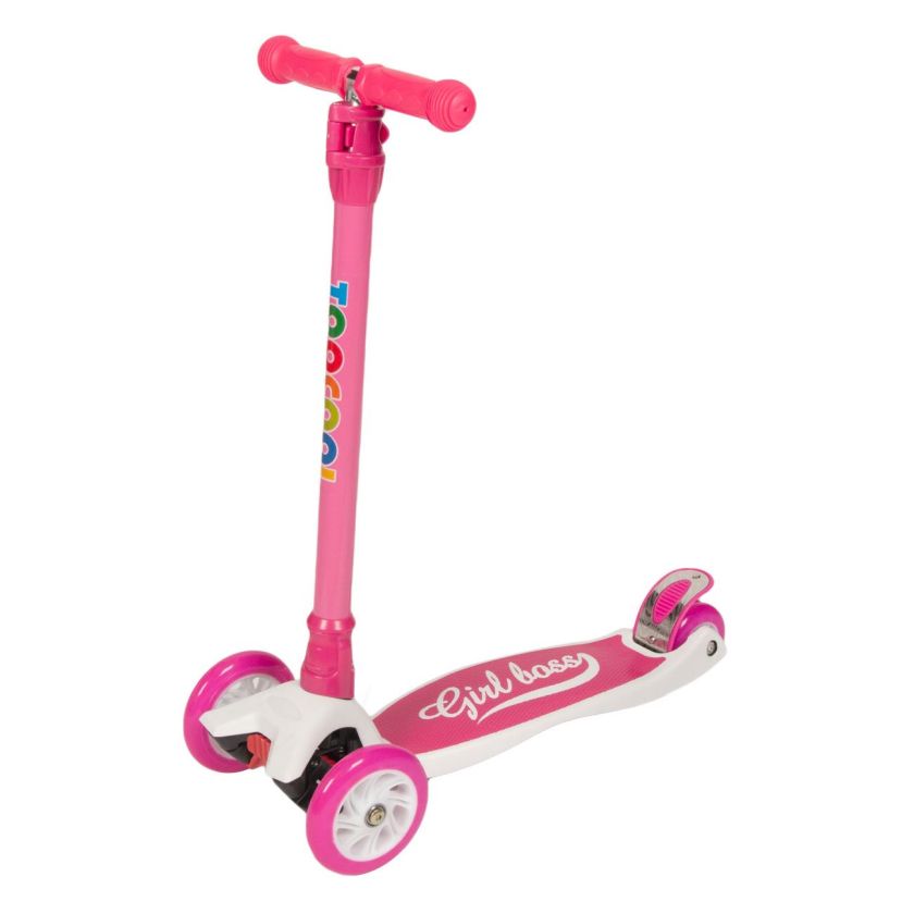 Детски скутер - Lean & Steer - розов
