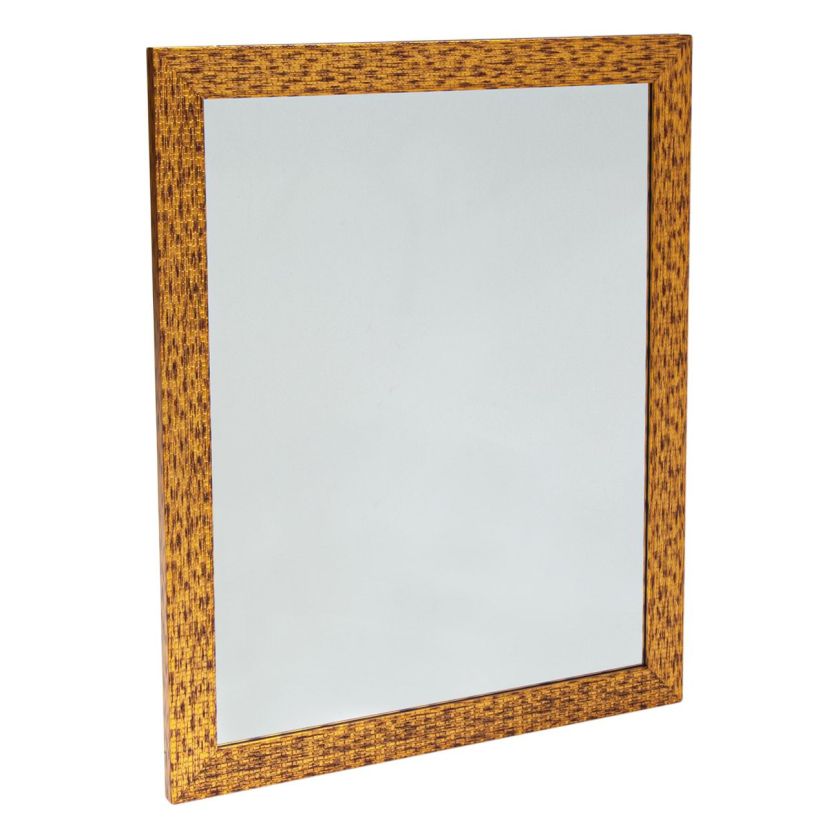 Стенно огледало - правоъгълно - старо злато - 46.5 х 56.5 см.